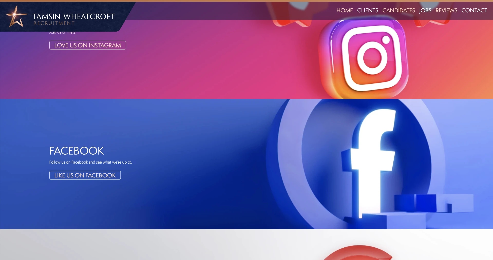 Social media graphics example on PixelClub