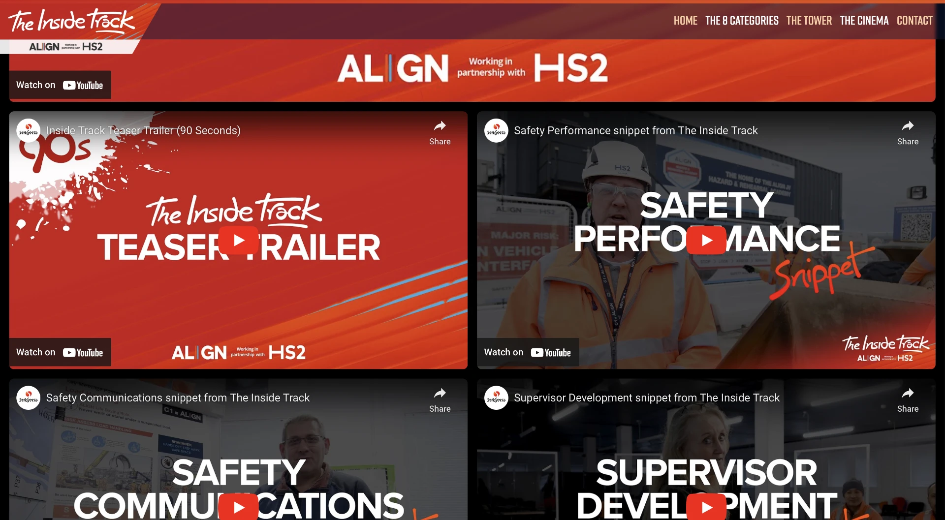 HS2 Newsletter Website
