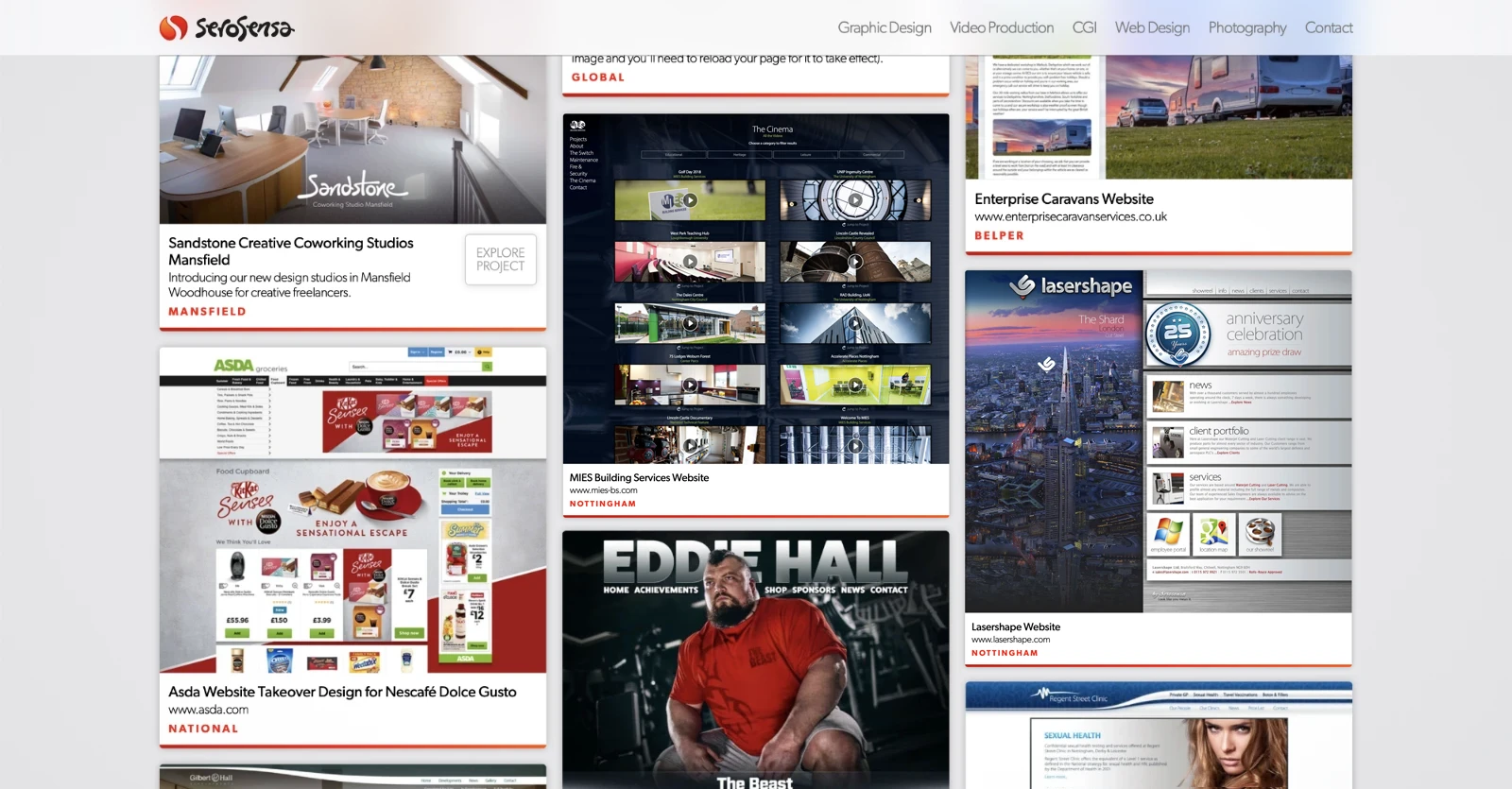 Serosensa Websites