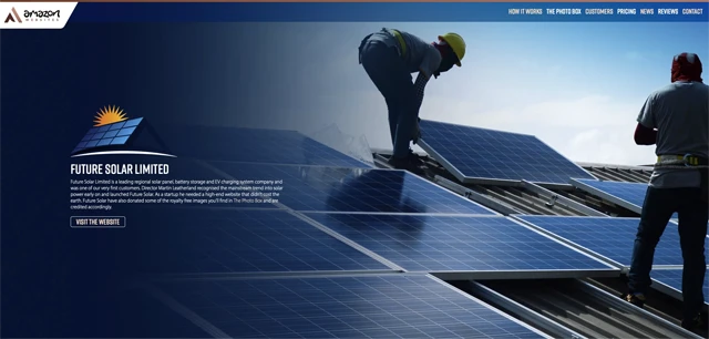 Future Solar website preview
