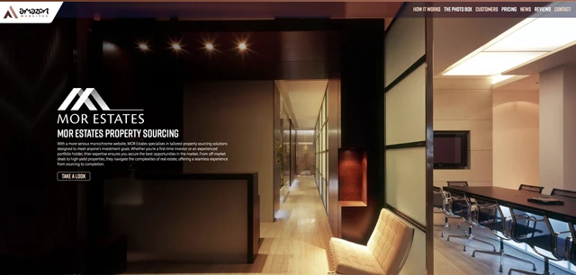 MOR Estates website preview